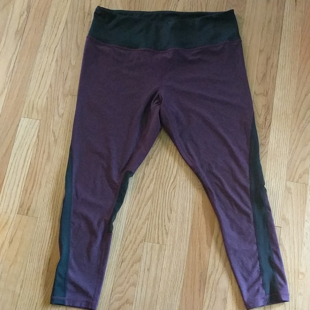 Z by Zella HW Motion Midi Crosseye Leggings